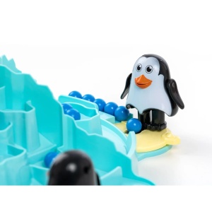Joc Interactiv pentru Copii, Batalia Pinguinilor, 3 ani+, Tabla de Joc, Figurine Pinguini, Mingi, Multicolor - Img 4