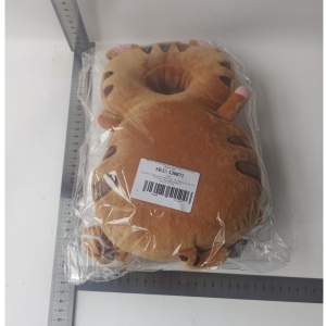 Perna tip Rucsac pentru Protectia Capului, Tetiera tip Tigru, pentru Bebelusi, Maro - Img 5