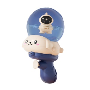 Pistol cu Apa pentru Copii, Multifunctional, Capacitate 250 mL, Model Astronaut, 15.6x8x8.9 cm, ABS, Albastru