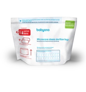 Pungi pentru sterilizarea biberoanelor, 5 bucati, Babyono