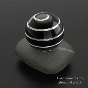 Sfera Fidget Spinner Metalic, Corp Aliaj Zinc, Rulment Inox, Jucarie Antistres pentru Focus si Relaxare, Diametru 40 mm, Gadget pentru Birou, Scoala, Cadou pentru Copii si Adulti, Negru - Img 5
