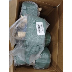Taburet pentru Copii, Scaun Tip Taburet, Model Elefant, din Lemn Masiv, Scaun pentru Copii, 30 x 25 x 25 cm, Albastru - Img 3