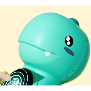 Termometru Electronic LED pentru Baie, Plutitor, Rezistent la apa, IPX7, Multifunctional, 3 Trepte de Temperatura, Model Dinozaur, 12x7cm, Verde - Img 3