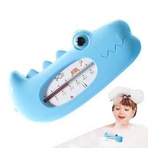 Termometru pentru Baie, Plutitor, Rezistent la apa, Multifunctional, Model Crocodil, 2.7x6.5x3.7 cm, Albastru - Img 6