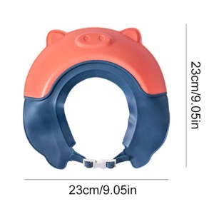 Viziera de Protectie Baie Pentru Copii, Model Purcelus, Rosu - Img 6