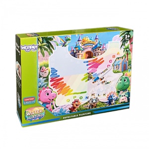 WOOPIE Covoras De Pictat Cu Apa Pentru Copii Cu Dinozauri + Accesorii - Img 2