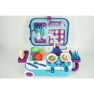 2 in 1, Valiza si mini bucatarie cu ustensile, 3ani+ - Img 5
