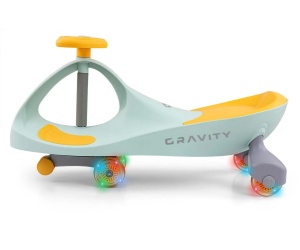 Milly Mally, Gravity, masinuta gravitationala fara pedale, Lime-Galben - Img 3