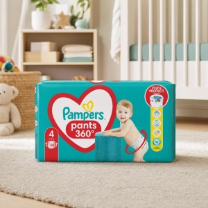 Scutece Chilotel Pampers, nr. 4, 9-15 kg, 48 buc - Img 5