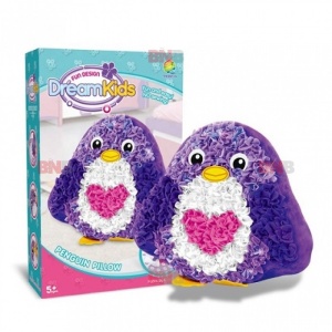 Set Creatie Perna pentru Copii Model Pinguin, Dream Kids - Img 2