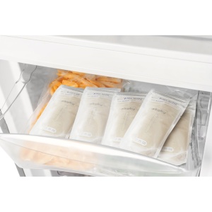 Set pungi sterile AKUKU, pentru stocarea laptelui matern, 30 bucati, 150 ml - Img 3