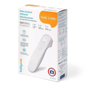 Termometru digital non-contact, BabyOno, Cu afisaj electronic si infrarosu - Img 4