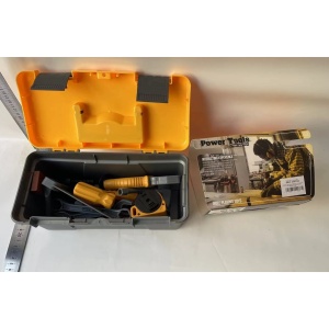 Trusa Scule si Unelte de Jucarie pentru Copii, 19 Piese, Material Plastic, Gri/Portocaliu - Img 2