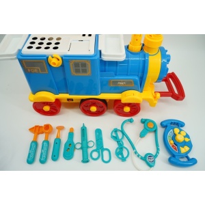 Jucarie locomotiva cu telecomanda si set prim ajutor - Img 2