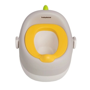 Olita pentru Copii, 3 in 1, Detasabila, Inaltator, Reductor WC, cu Capac, 100 de Saci de Unica Folosinta, Gri - Img 5