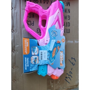 Pistol cu Apa pentru Copii, Rezervor 900ml, Raza de Actiune 8m, 6ani+, 4 Duze, Roz - Img 4