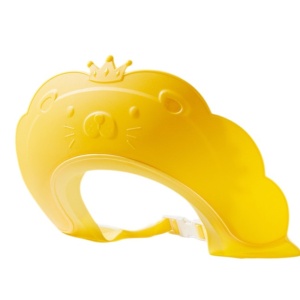 Viziera de Protectie Baie Pentru Copii, Model Coronita Leu, Galben - Img 1