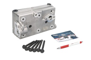 Chiulasa compresor Potriveste 9125103000,9125103030 (complet; pentru 2 cilindri)