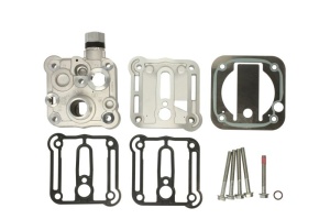 Chiulasa compresor Potriveste LP3997 (complet; nou model, 5 bolt montare) MAN