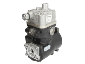 Compresor, capacitate 360cmÂ³, Numar cilindri: 1, cu fulie (shaft tip on both sides) MAN TGA