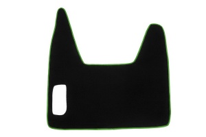 Covor podea camion potrivit DAF, 1 bucata (material - velur, culoare - verde)