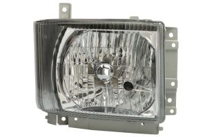 Far Dreapta potrivit ISUZU N (6TH GENERATION) dupa 2008 (H4/W5W, manual, culoare insert: cromat)