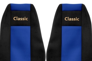 Huse scaun camion Classic (albastru, material velur, serie CLASSIC, centura pasager asamblata in scaun ) Renault Trucks Premium - Img 2