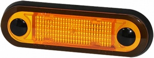 Lampa gabarit stanga/dreapta, galben, LED, inaltime 25,9 latime 79 lungime cablu 500, 12/24V