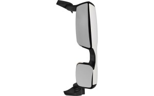 Oglinda laterala Dreapta, cu incalzire, electric, lungime: 1014mm, alb, latime: 414mm potrivit DAF XG, XG+ dupa 2021
