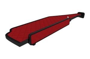 Raft polita interior cabina (panou LED, lumina alba; cabina lata 250 cm; lung, lung, culoare: rosu, serie: ELEGANCE) potrivit MERCEDES - Img 3