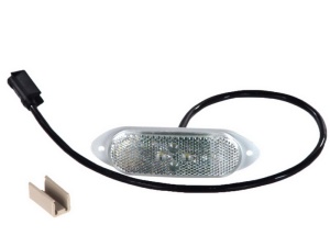 Reflector alb LED lumini pozitie 24V conector AP 500mm