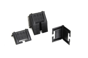 Set 12 buc protectie margine incarcare, negru, lungime brat:100mm, latime brat 133mm