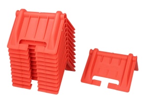 Set 12 buc Protectie margine incarcare rosu 200x130mm colt