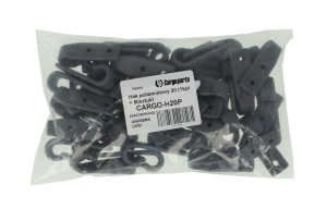 Set 50 bucati carlig ridicat cu siguranta 20mm din poliamida - Img 2