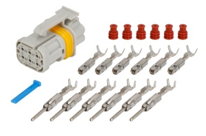 Stecher potrivit MAN (numar pini: 6, forma mufa: dreptunghiular, feminin)