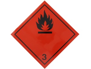 Autocolant sticker avertizare informare ADR 3 1 buc