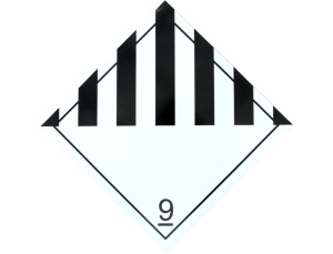 Autocolant sticker avertizare informare ADR 9 1 buc