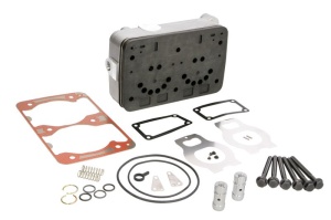 Chiulasa compresor Potriveste (LK 4941,LP4964,LP4965,LP4966 KNORR) SCANIA 4, dreapta (complet) SCANIA 4 114 C/330/114 C/340/114 C/360/114 C/380/114 G/320/114 G/330/114 G/340/114 G/380/114 L/340/114 L/ - Img 2