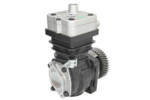 Compresor, capacitate 352cmÂ³, Numar cilindri: 1, cu fulie (nou) MERCEDES ATEGO, AXOR OM457.937-OM906.939 - Img 2