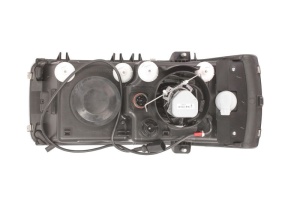 Far dreapta D2S/H1/PY21W/W5W, electric, fara invertor, fundal: crom, culoare Semnalizator: alba DAF CF 65, CF 75, CF 85, LF 45, LF 55, XF 105, XF 95 dupa 2001 - Img 2