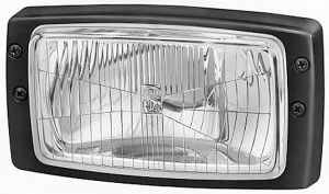 Far universal (H4/T4W, 12/24V, latime 182mm, inaltime 102mm, transparent)