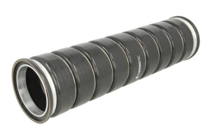 Furtun intercooler (80mm/100mmx400mm, gri) potrivit VOLVO B12, B9, FH, FH16, FM, FMX D11A-370-TD123ES dupa 1992