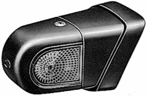 Lampa gabarit dreapta , rosu, 12V MERCEDES T2/LN1 1986-1994