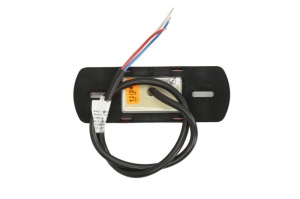 Lumini marcaj spate stanga/dreapta portocaliu, LED, inaltime 44; latime 122; adancime 19, suprafata, lungime furtun 500, 12/24V cu functie semnalizator , reflectorizant - Img 2