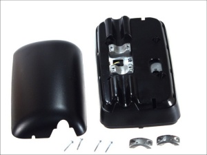 Oglinda laterala, incalzita, electric, lungime: 384mm, latime: 205mm potrivit DAF 75 CF, 95 XF, XF 105, XF 95 dupa 1997 - Img 2