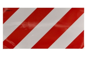 Placa semn avertizare sticker 1 buc 24cm x 47cm