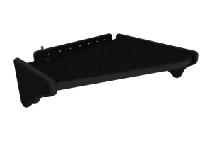 Raft interior cabina Mijloc potrivit SCANIA R I, R II dupa 2004 (Panou LED, lumina alba, versiune joasa, cabina, culoare: negru, serie: ELEGANCE)