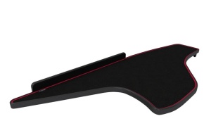 Raft interior cabina potrivit DAF XF II, XG, XG+ dupa 2021 (lung, culoare: rosu, serie: CLASSIC)