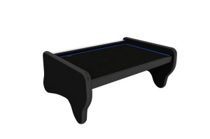 Raft polita interior cabina (mijloc, culoare: albastru, serie: CLASSIC) potrivit IVECO