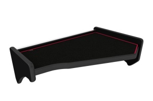 Raft polita interior cabina (mijloc, culoare: rosu, serie: CLASSIC) potrivit SCANIA